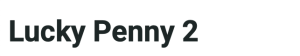 Игровой автомат Lucky Penny 2